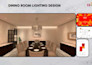 design professional dining room lighting using dialux evo
